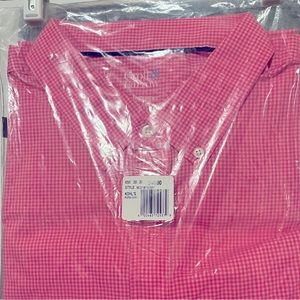 Big&Tall Croft&Barrow Slim Fit Performance Woven Button Down Shirt XXL, NWT